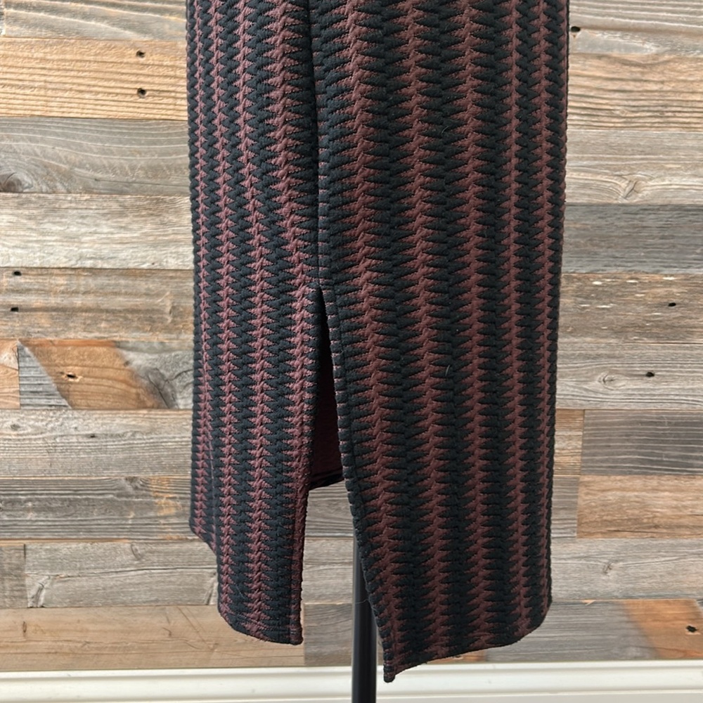 Anthropologie Maeve Meridian Knit Midi Side Slits Dress Size Medium - Picture 6 of 12